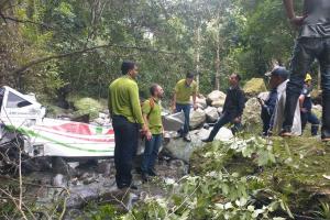 Accidente de avioneta de la empresa Sanidad en Ibagué