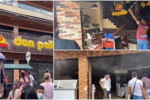 Incendio en Don Pollo Ibagué 