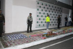 Pólvora incautada en Ibagué