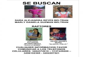 Niñas desaparecidas
