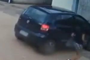 Hombre atropella a su hijo