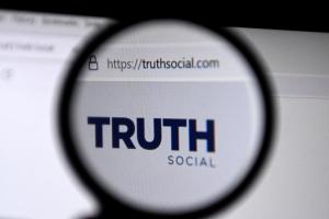 Logo de Truth Social, red social creada por Trump
