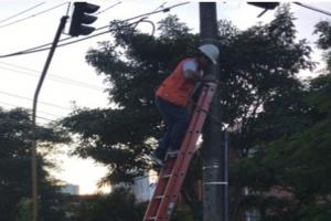Reparación de la red semafórica de Ibagué