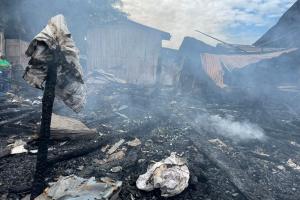 Voraz incendio destruyó diez viviendas en Buenaventura
