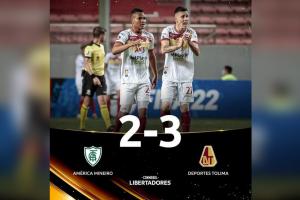America 2 Tolima 3