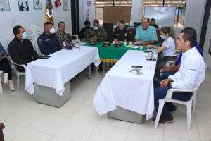 Se definió dispositivos de seguridad para evitar desmanes por movilizaciones