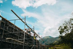 Muro contención Playarrica