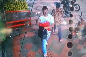 ¡Que inseguridad! Delincuente sustrajo de un vehículo varias pertenencias de turistas en Mariquita