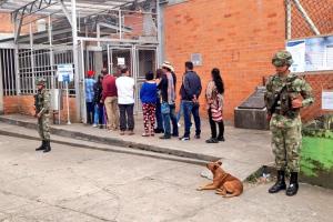 Soldados de la Sexta Brigada garantizaron la seguridad de las elecciones en el Tolima