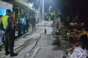 Tremenda balacera dejó dos personas heridas en Venadillo