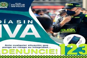 Policía Tolima refuerza la seguridad en almacenes, supermercados y lugares de acopio este día sin IVA 