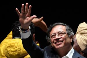 Presidente electo, Gustavo Petro.