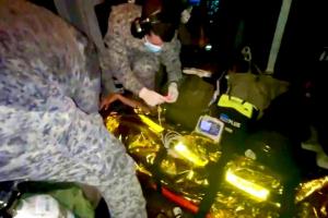 Fuerza Aérea evacuó joven de 28 años para salvarle la vida en el Tolima