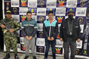 Alias Piquiña y el Mono integrantes de la comisión de la Dagoberto Ramos