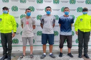 Desarticularon a ‘Los Viajeros’ por atracar, amenazar y azotar la comuna 8 de Ibagué