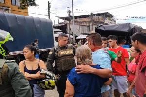 Se enloqueció ‘Michael’, repartió machete limpio e hirió a dos personas en la Plaza de la 21 en Ibagué