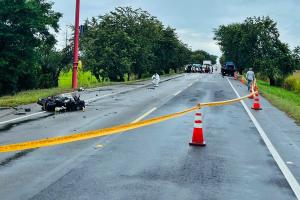 ¡Trágico accidente en el Tolima! Falleció motociclista en la vía Coyaima - Neiva