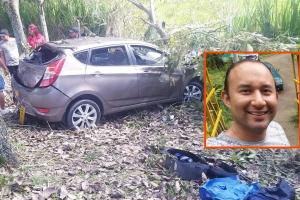 Accidente periodista Emmanuel Conde