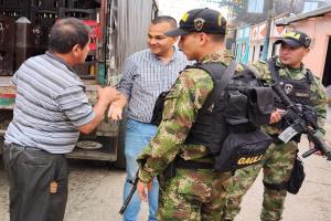 Tras los continuos casos extorsivos, el Gaula Militar Tolima se tomó Venadillo
