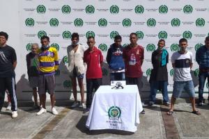 A la cárcel 10 de ‘Los Anfibios’, dedicados al microtráfico en las afueras de los colegios en la comuna 11 de Ibagué