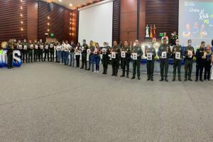 Eucaristía y Velatón por los 36 uniformados que han sido víctimas del Plan Pistola en el país