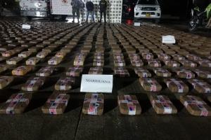 Decomiso tonelada y media de marihuana tipo Cripy