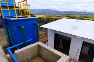 Agua potable en Vilu del municipio de Yaguará