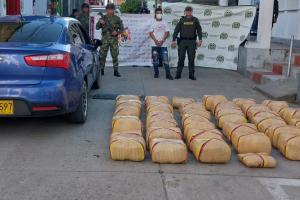 La merca tenía un valor aproximado de 200 millones de pesos. 
