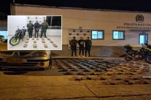 ¡Duro golpe al microtráfico! Incautaron 85 mil dosis de marihuana en la vía a Cajamarca y a El Espinal