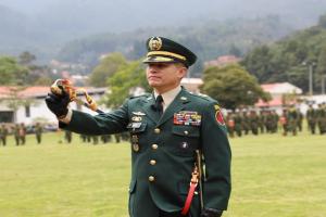Un hijo de Quipile, Cundinamarca, asumió la Quinta División del Ejército Nacional