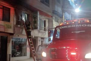 Se incendió habitación en hotel El Roble de Ibagué