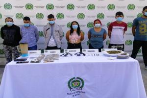 Impactados ‘Los del Filo’ dedicados al tráfico de estupefacientes en Cajamarca - Tolima