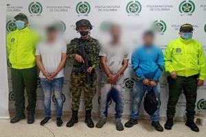 Capturaron a integrantes del grupo delincuencial ‘Los Puntilleros’ del Meta en el Tolima
