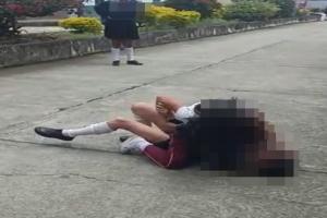 Pelea colegio Dolores