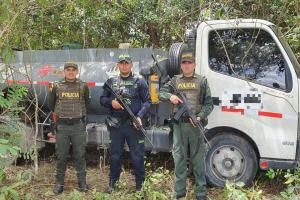 Recuperaron en el Tolima vehículo robado en la vía Bogotá – Villavicencio