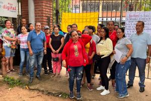 Protesta en Yaguará por nombramiento de Profesor cuestionado