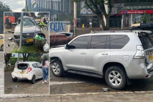 Choque múltiple dejó algunos lesionados sobre la 60 con Guabinal en Ibagué