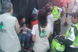 Efectuaron operativos contra la mendicidad infantil en Ibagué