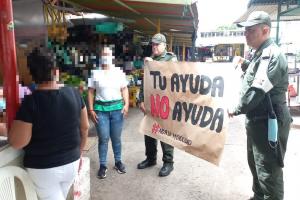 ¡No a la mendicidad en el Tolima! Policía adelantó la campaña para que los niños sean expuestos a esta actividad