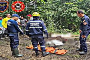 ¡Deslizamiento! Organismos de socorro atendieron tragedia en Cunday donde familia extranjera perdió la vida