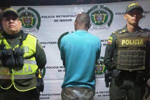 Capturaron al conocido ‘paja brava’ en inmediaciones del Parque de las Jirafas en Ibagué