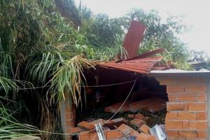 Vivienda colapsada en Líbano, Tolima