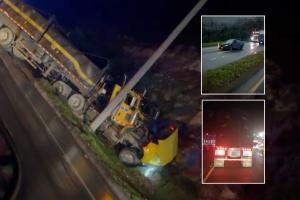 Cuatro muertos y un herido tras choque múltiple en el peaje de Chusacá