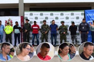 Capturados por narcotráfico 
