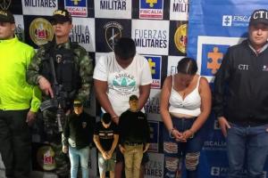 Capturaron tres extorsionistas pertenecientes a ‘Los Incendiarios’ y ‘Los Caloches’ en El Espinal