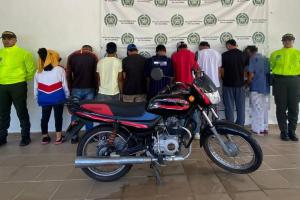 Desarticularon ‘Los Chester’ banda que operaba en Honda, Mariquita y el norte del Tolima