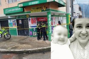 Investigan la muerte de Maryori y su pequeña hija en un local de la 24 con 4ª Estadio en Ibagué