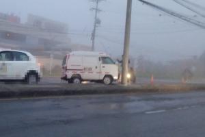 ¡Vuelve y juega! Otro accidente en el reductor del Poblado en Ibagué