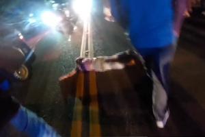 mujer muerta carretera