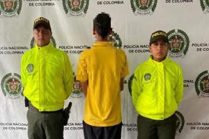 Capturaron y enviaron tras las rejas a joven sicario en el municipio de Melgar